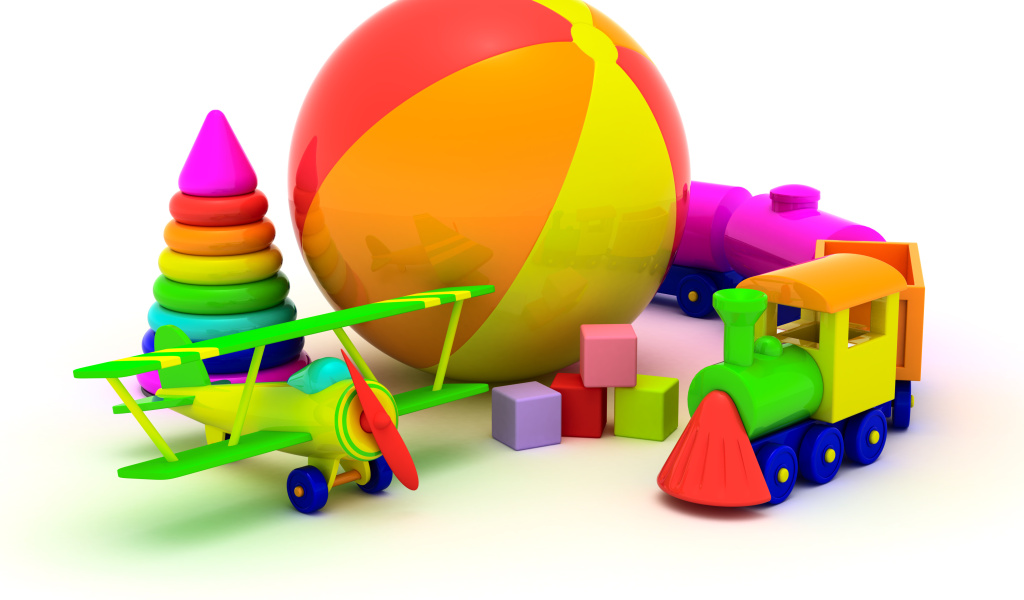Fondo de pantalla Kids Preschooler Toys 1024x600