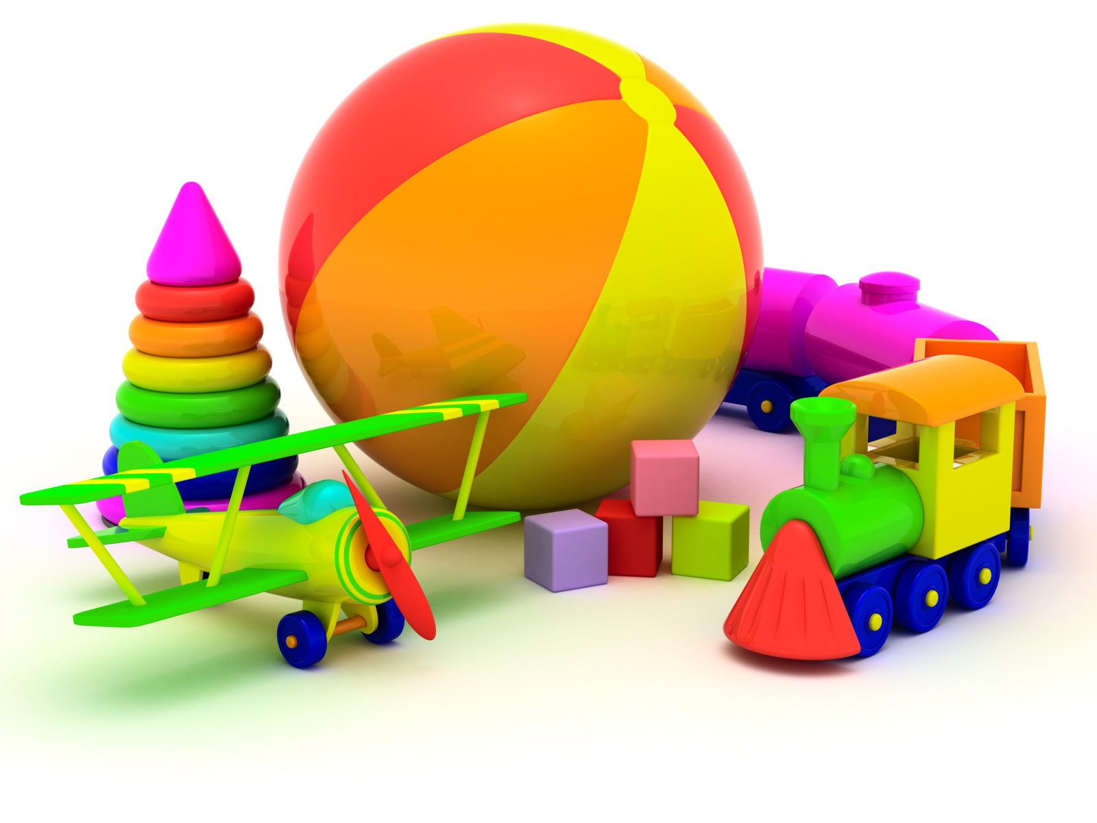 Das Kids Preschooler Toys Wallpaper 1600x1200