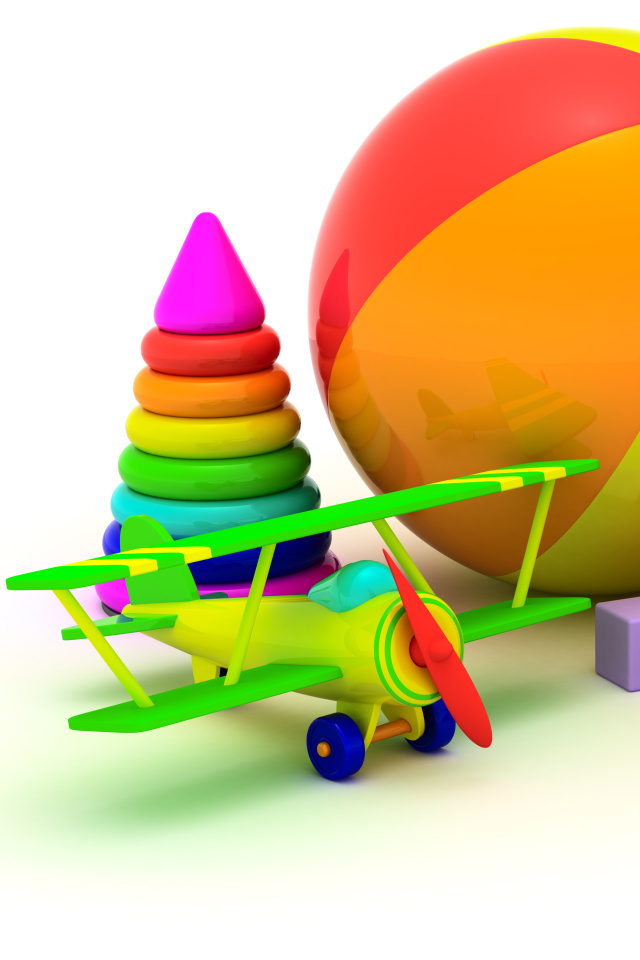 Fondo de pantalla Kids Preschooler Toys 640x960