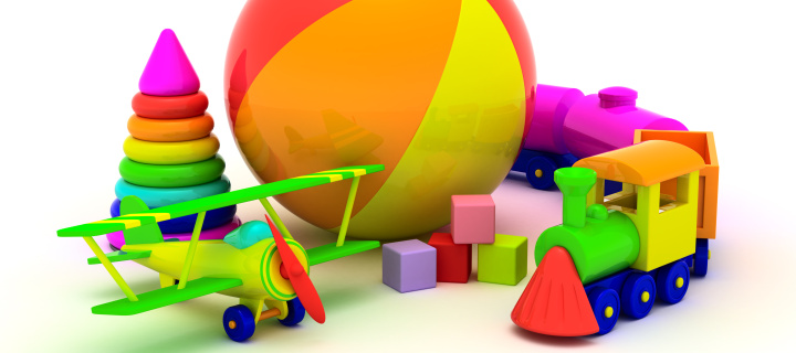Kids Preschooler Toys wallpaper 720x320