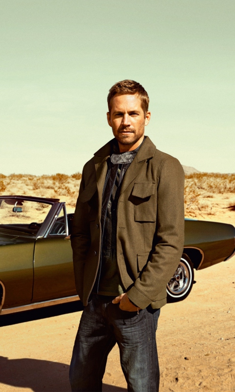 Fondo de pantalla Paul Walker 480x800