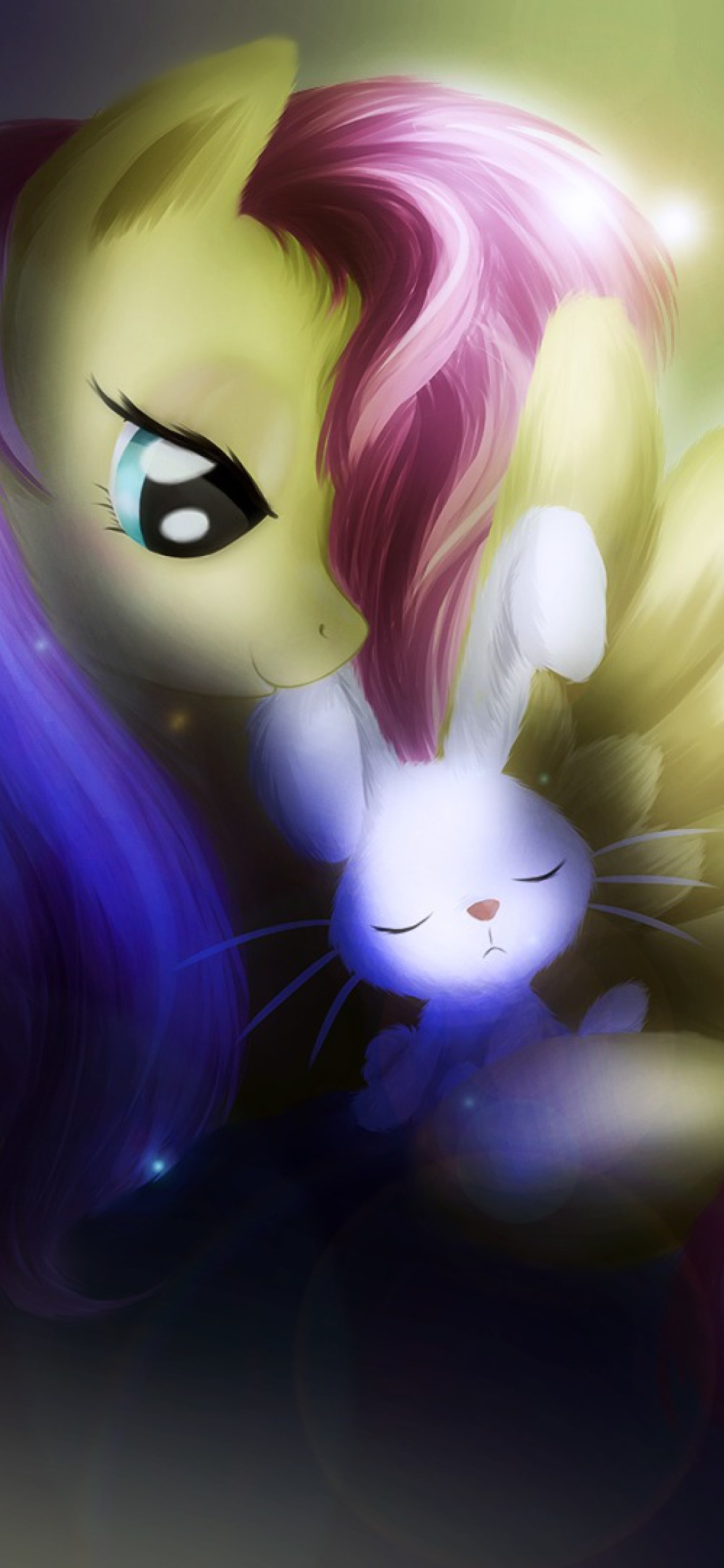 Little Pony And Rabbit screenshot #1 1170x2532