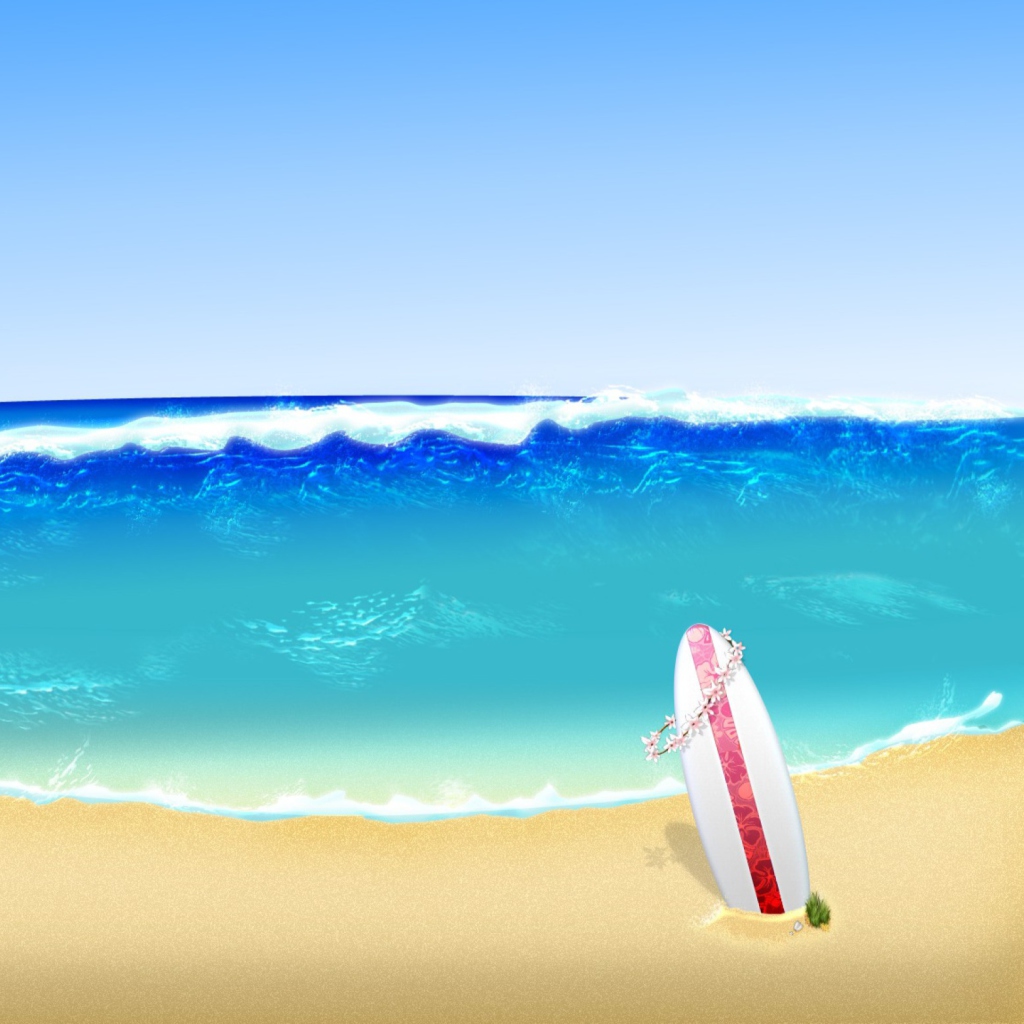 Sfondi Surf Season 1024x1024