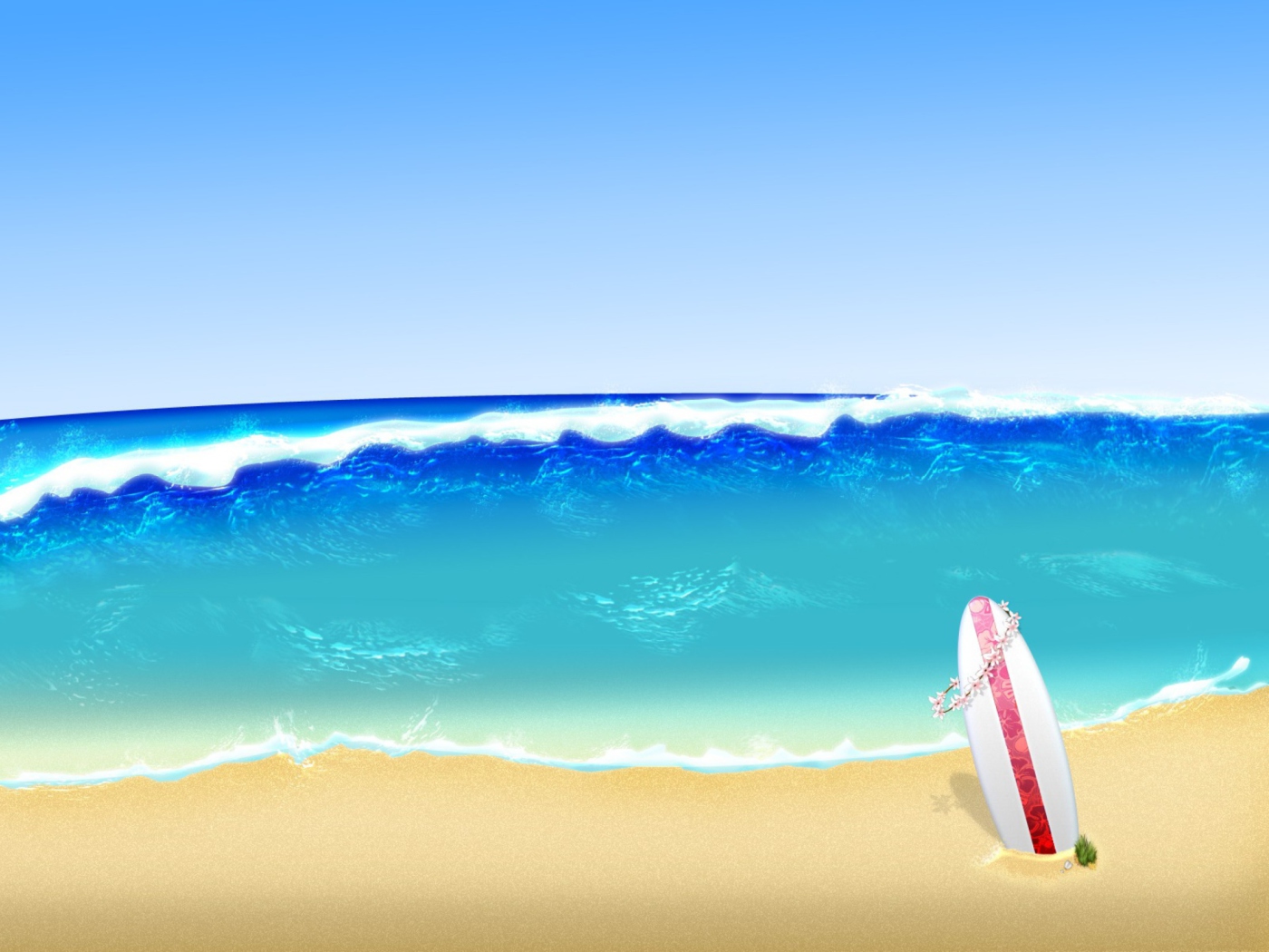 Fondo de pantalla Surf Season 1400x1050