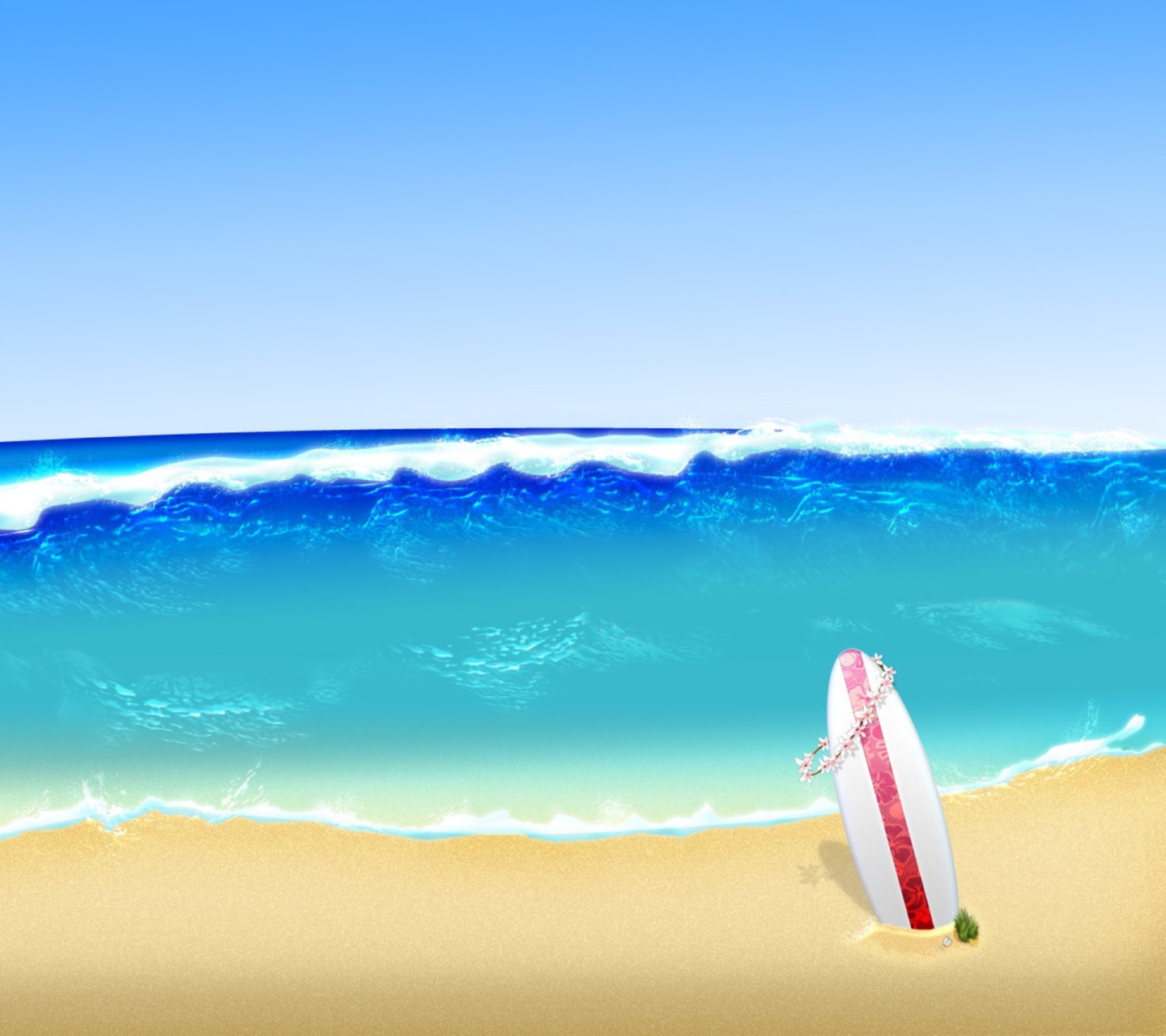 Fondo de pantalla Surf Season 1440x1280