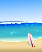 Das Surf Season Wallpaper 176x220