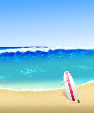 Kostenloses Surf Season Wallpaper für Nokia X2-05