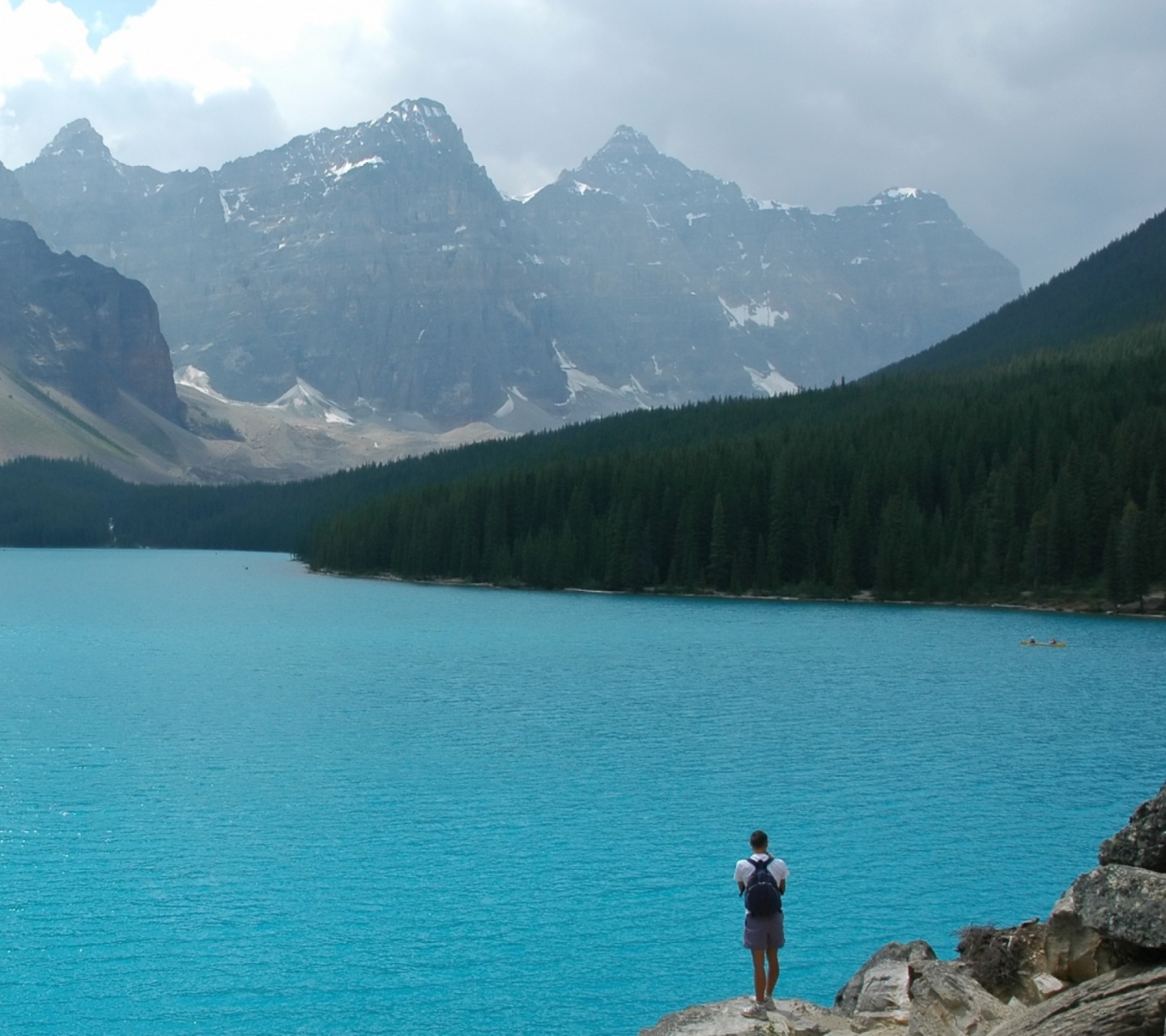 Fondo de pantalla Glacial Lake 1440x1280