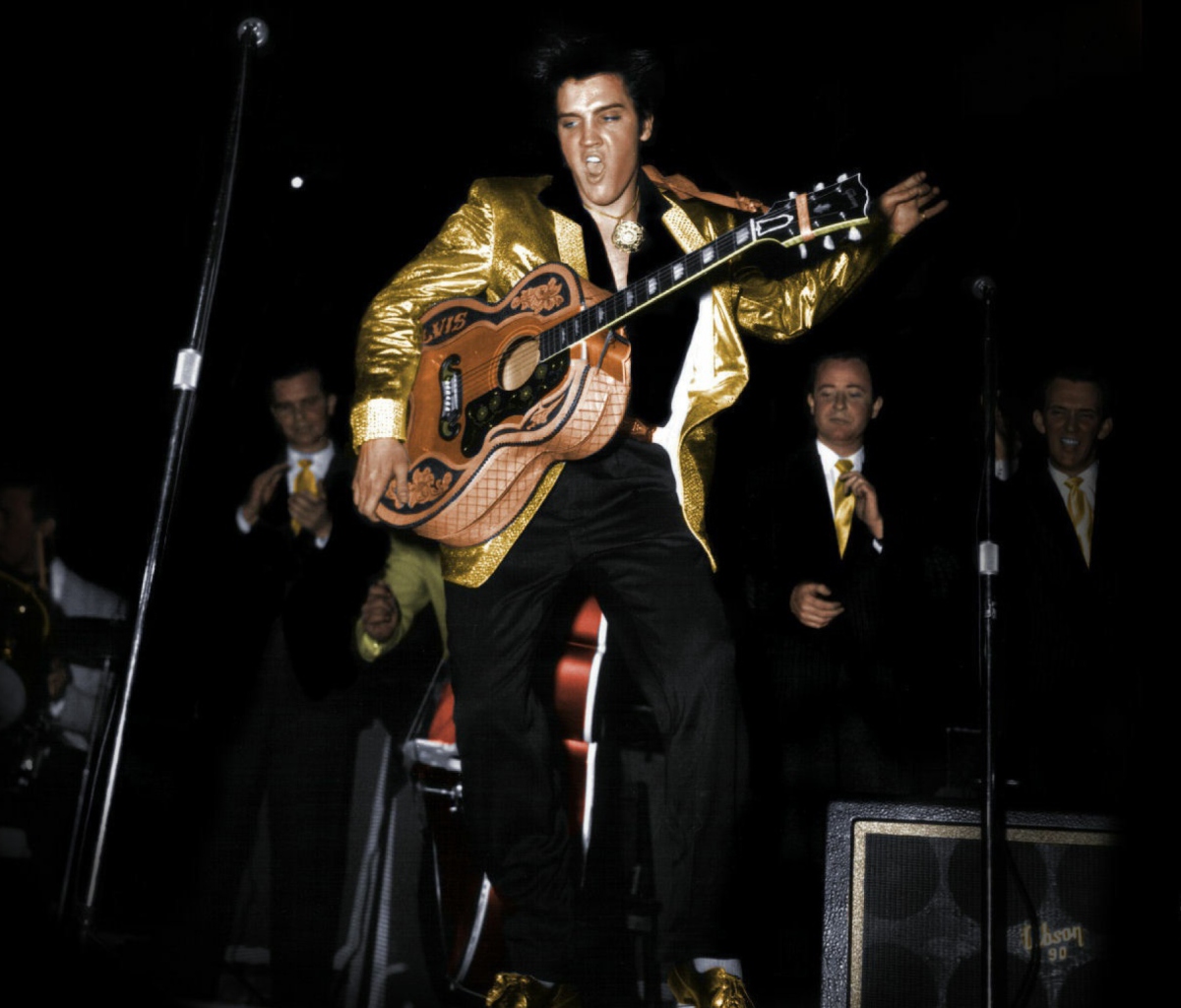 Screenshot №1 pro téma Elvis Presley 1956 1200x1024