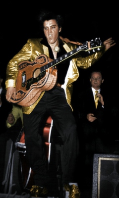 Обои Elvis Presley 1956 240x400