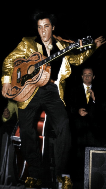 Das Elvis Presley 1956 Wallpaper 360x640