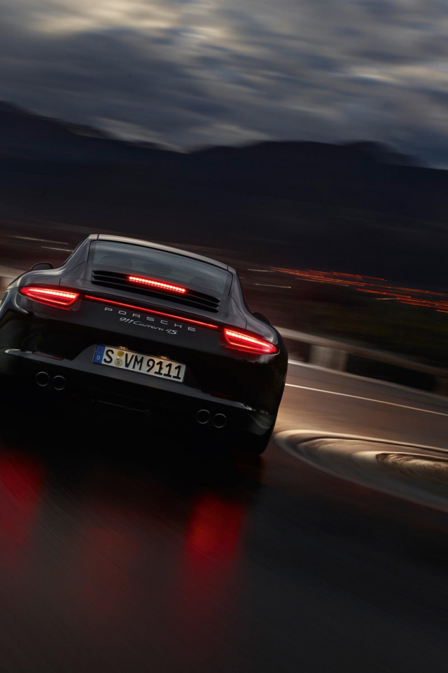 Porsche Carrera 4 Night Drive screenshot #1 640x960