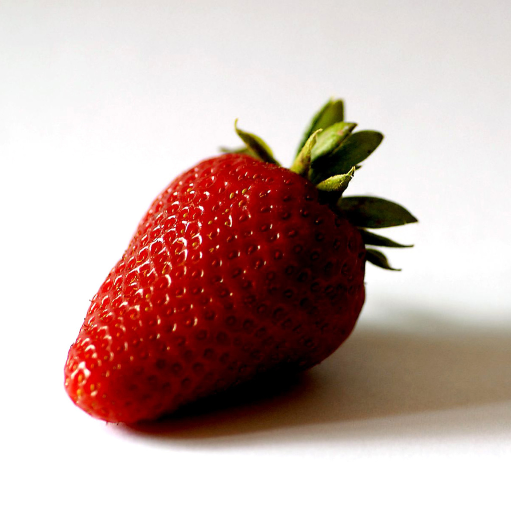Fondo de pantalla Strawberry 3D Wallpaper 1024x1024