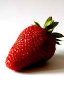 Screenshot №1 pro téma Strawberry 3D Wallpaper 132x176