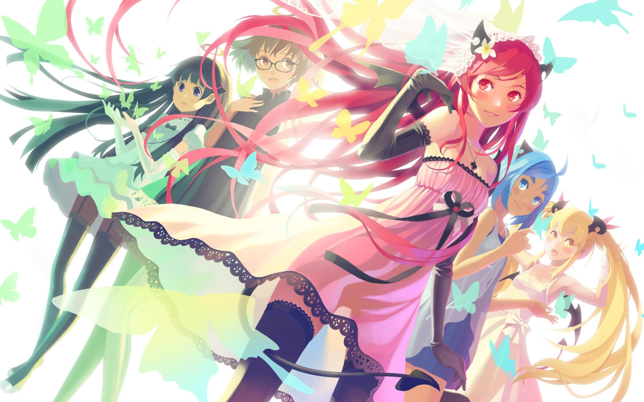 Screenshot №1 pro téma Anime Charm Girls 1280x800