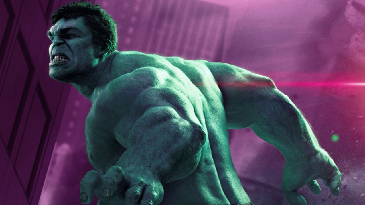 Fondo de pantalla Hulk - The Avengers 2012 1280x720