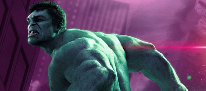 Sfondi Hulk - The Avengers 2012 720x320