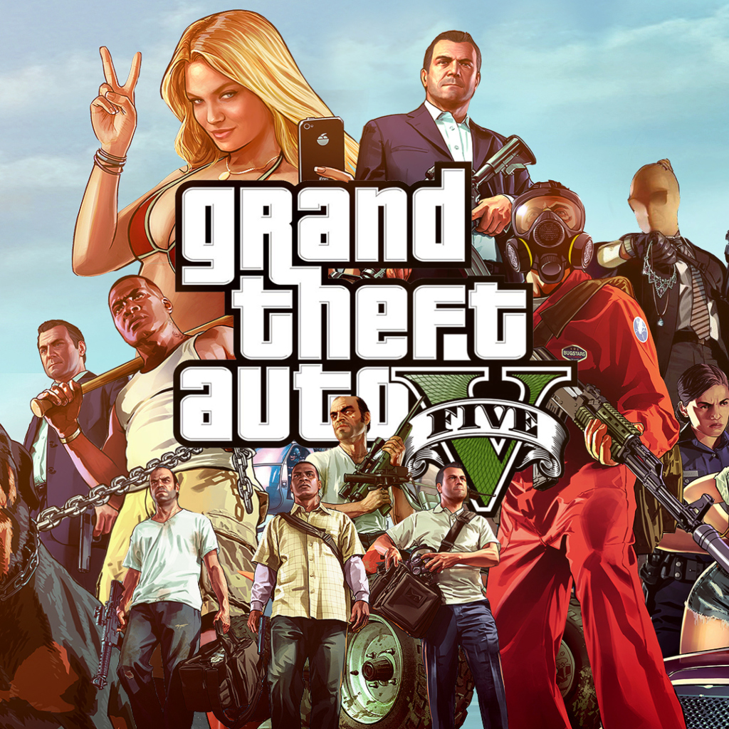 Das Grand Theft Auto 5 Wallpaper 1024x1024
