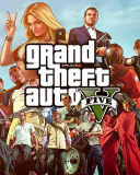 Обои Grand Theft Auto 5 128x160
