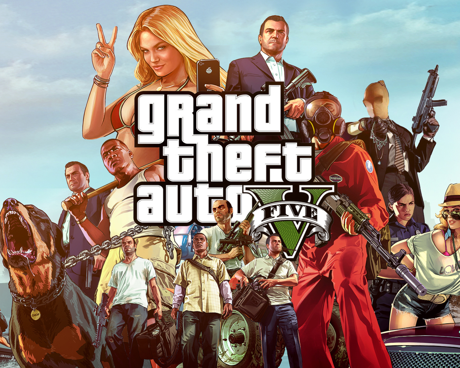 Grand Theft Auto 5 wallpaper 1600x1280