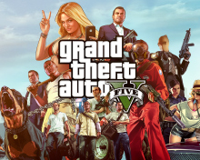 Das Grand Theft Auto 5 Wallpaper 220x176