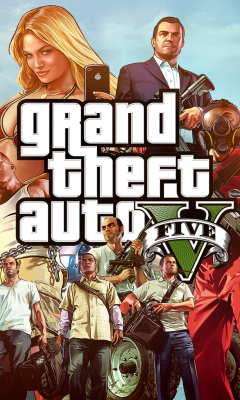 Grand Theft Auto 5 wallpaper 240x400