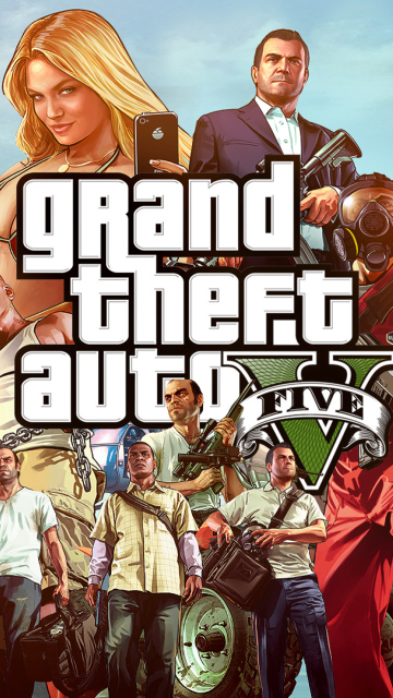 Grand Theft Auto 5 wallpaper 360x640