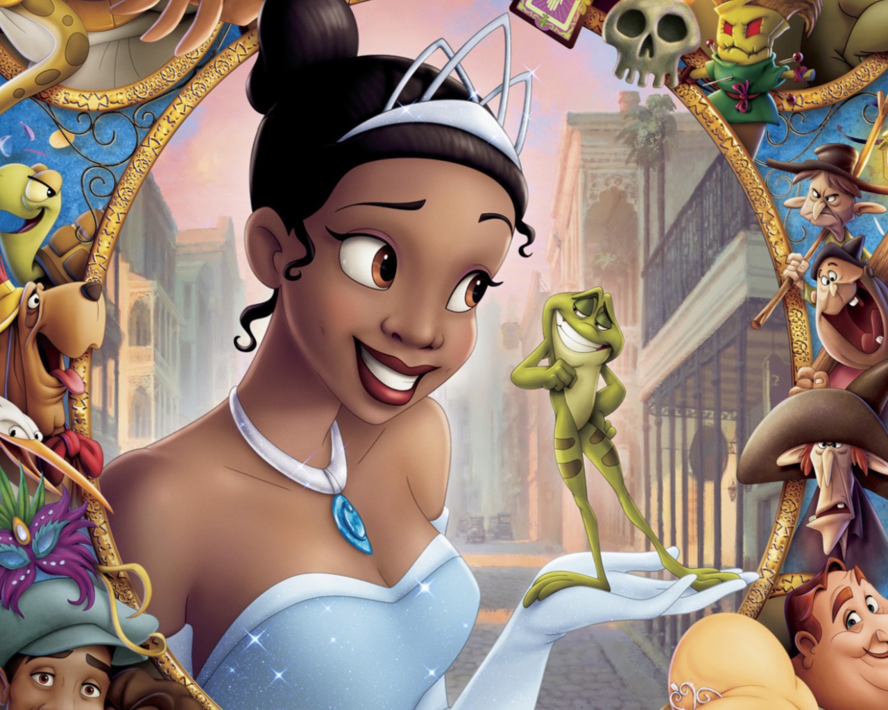 Princess And Frog wallpaper 1280x1024