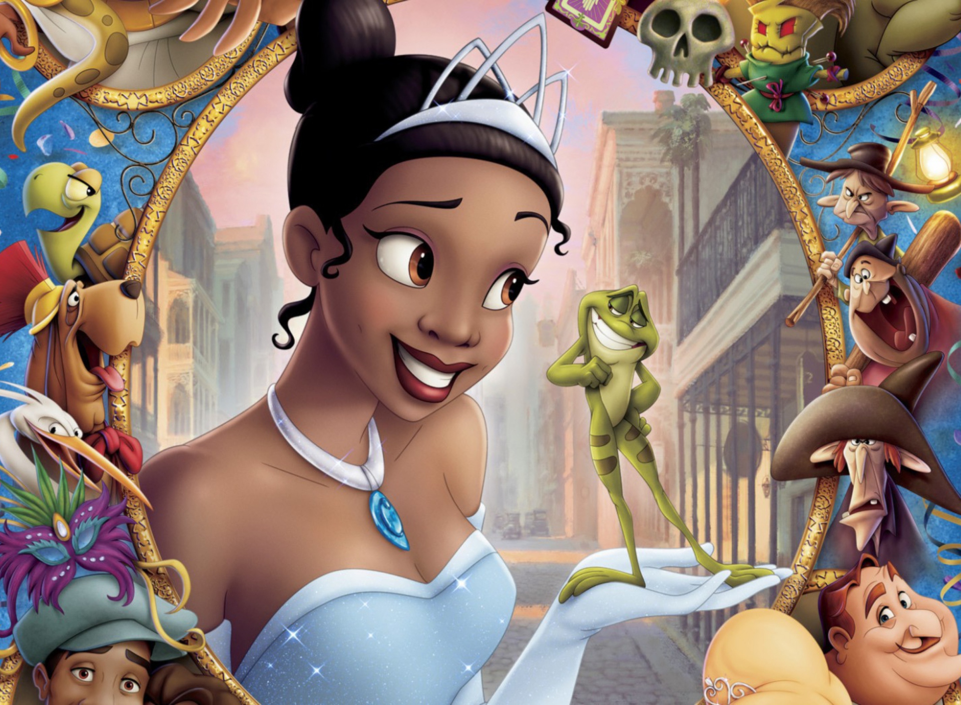 Das Princess And Frog Wallpaper 1920x1408