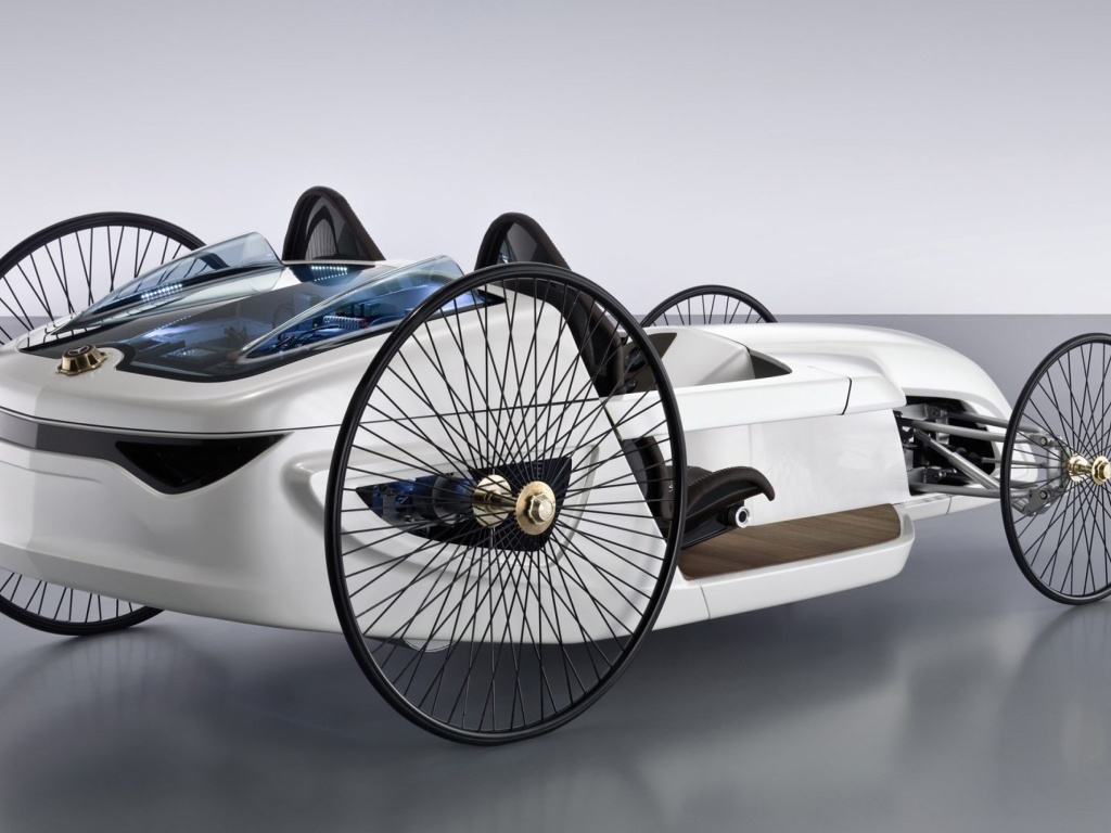 Mercedes Benz F Cell Roadster wallpaper 1024x768