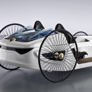 Mercedes Benz F Cell Roadster - Obrázkek zdarma pro iPad
