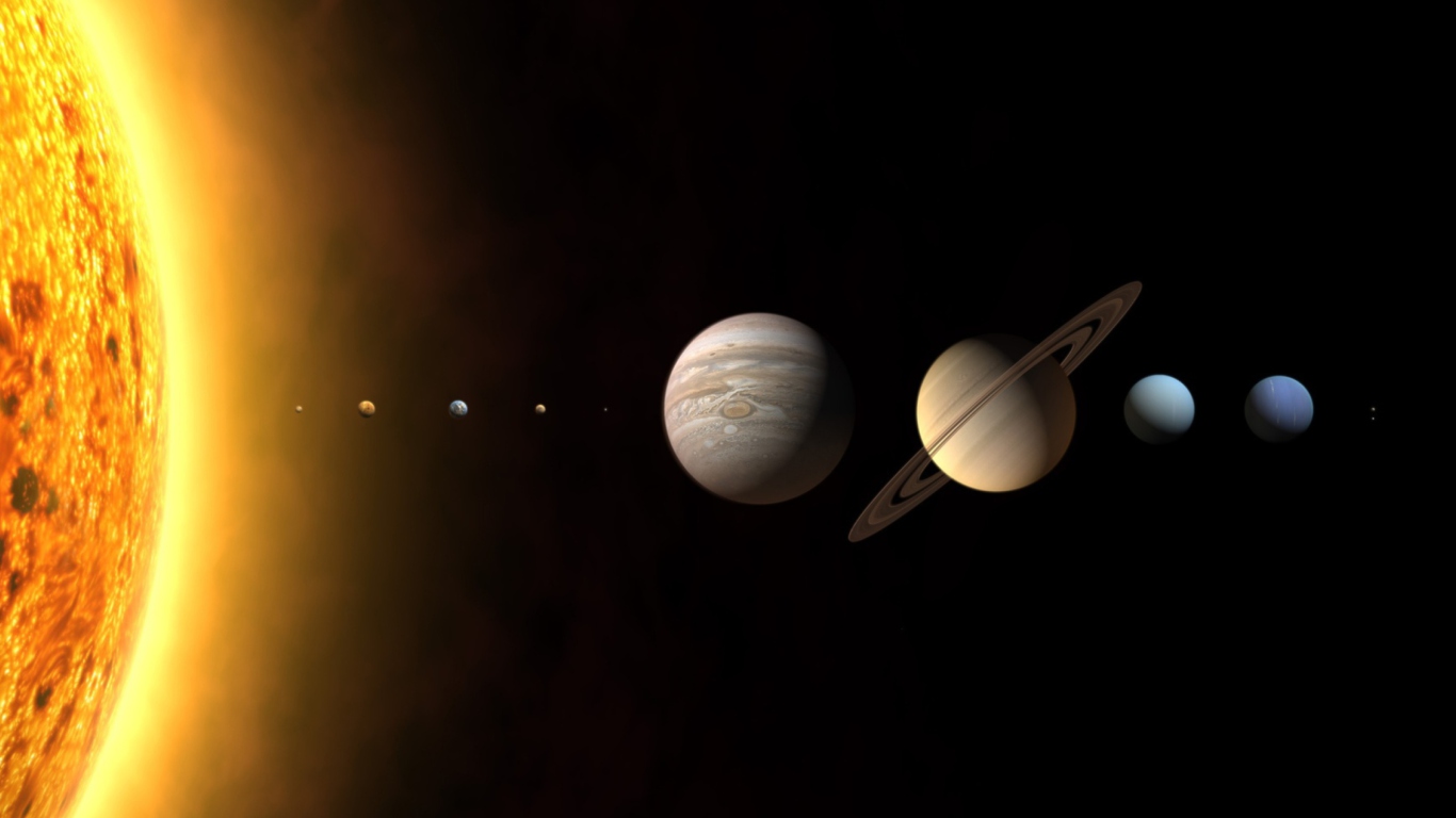Sfondi Planets And Space 1366x768