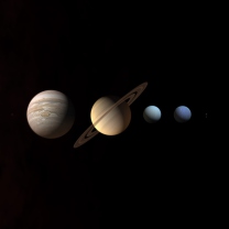 Planets And Space wallpaper 208x208