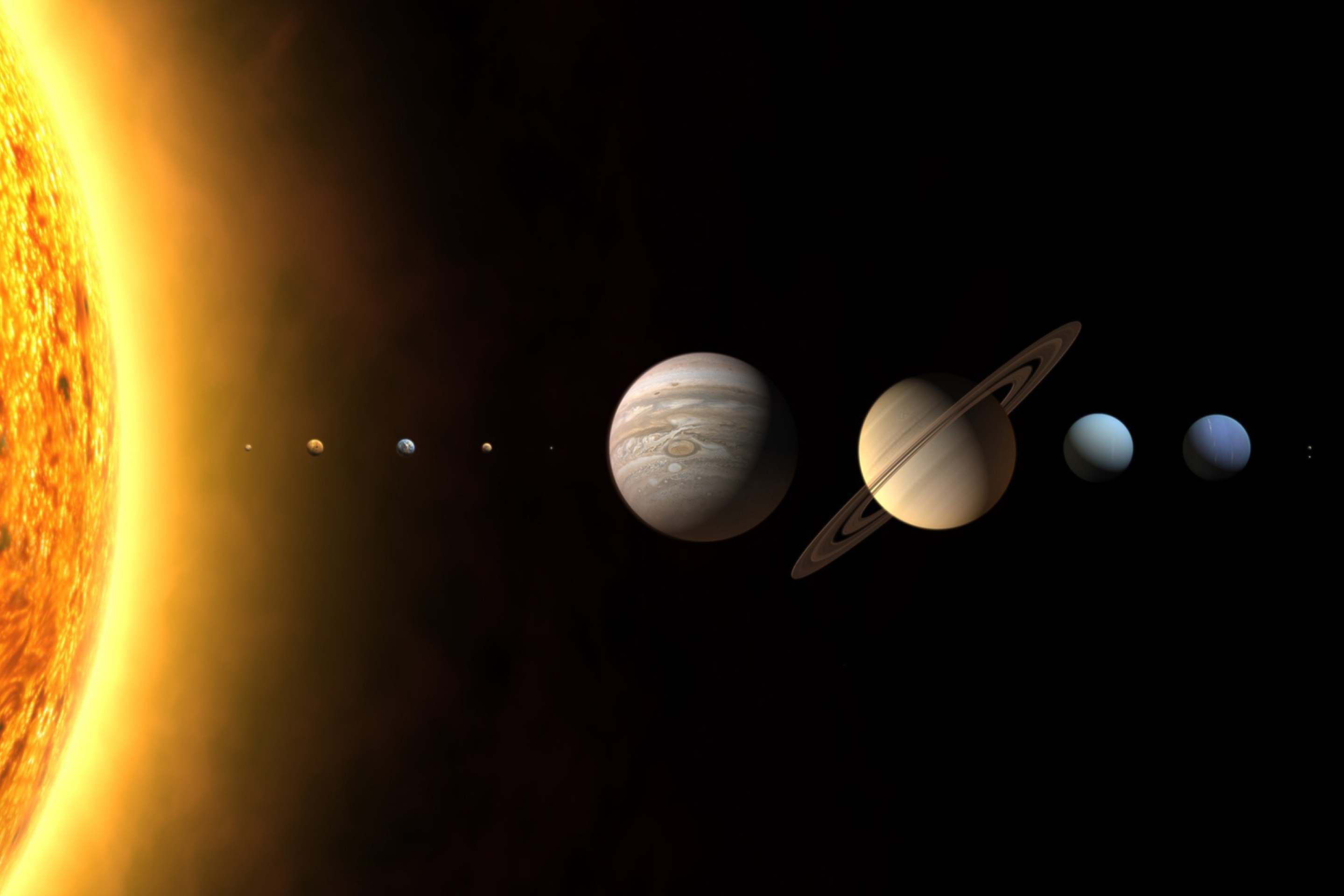 Planets And Space wallpaper 2880x1920