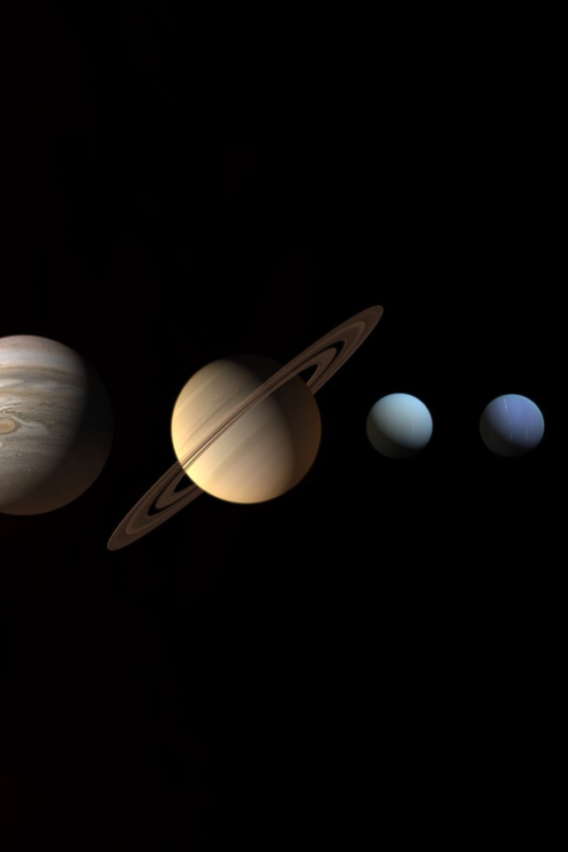 Das Planets And Space Wallpaper 640x960