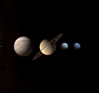 Planets And Space - Obrázkek zdarma pro 1024x1024