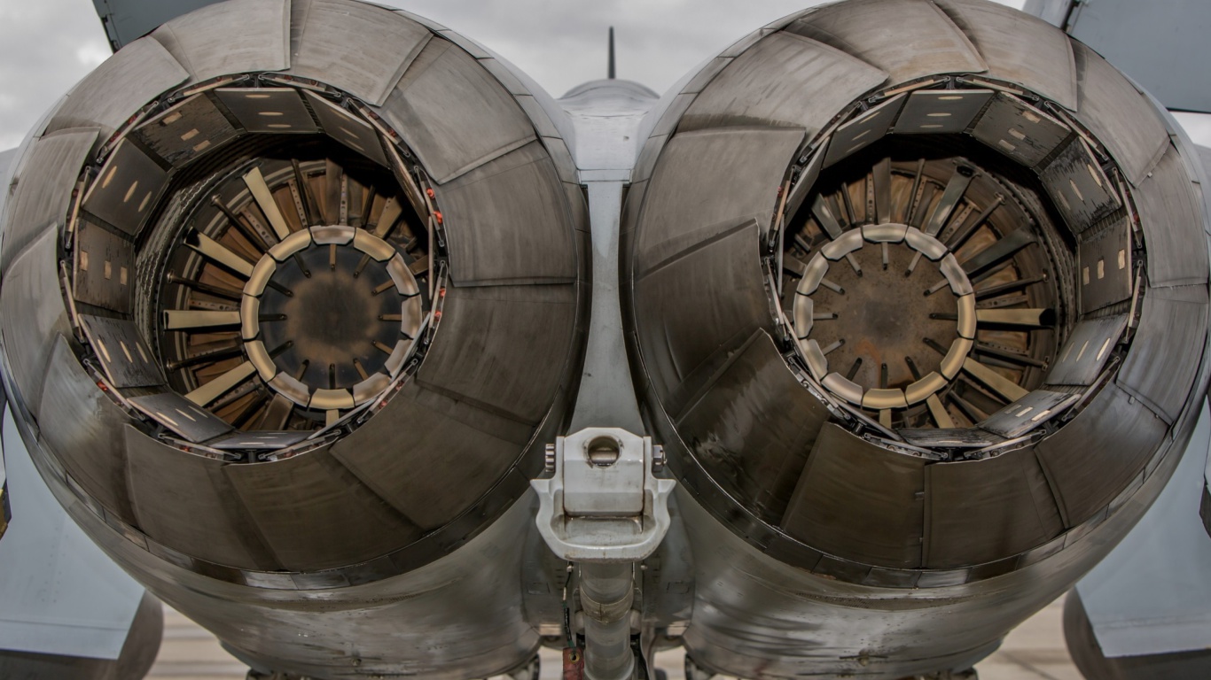 Обои Military Fighter Engines 1366x768