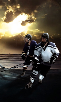 Screenshot №1 pro téma Hockey 240x400