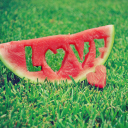 Watermelon Love wallpaper 128x128