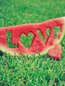 Screenshot №1 pro téma Watermelon Love 132x176