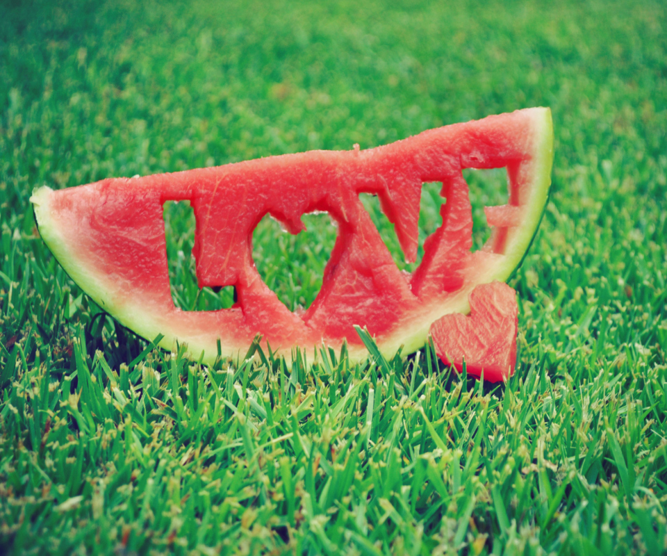 Watermelon Love wallpaper 960x800