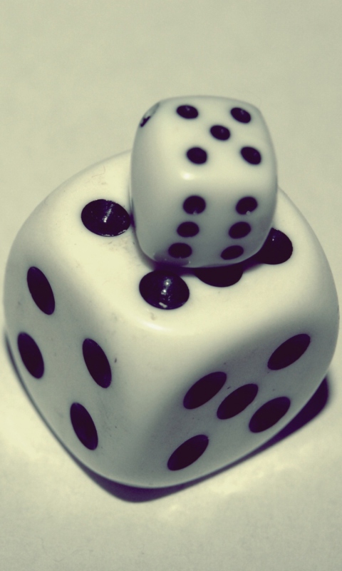 Dice wallpaper 480x800