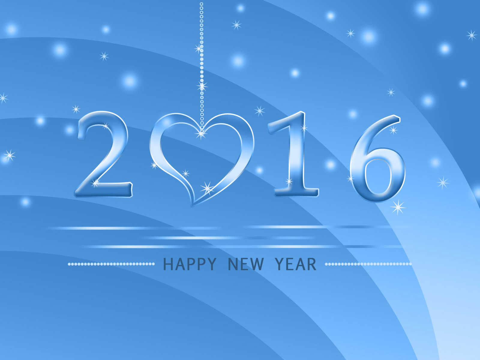 Happy New Year 2016 wallpaper 1600x1200