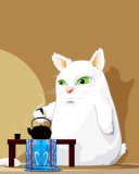 Tea Cat screenshot #1 128x160