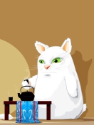 Tea Cat screenshot #1 132x176