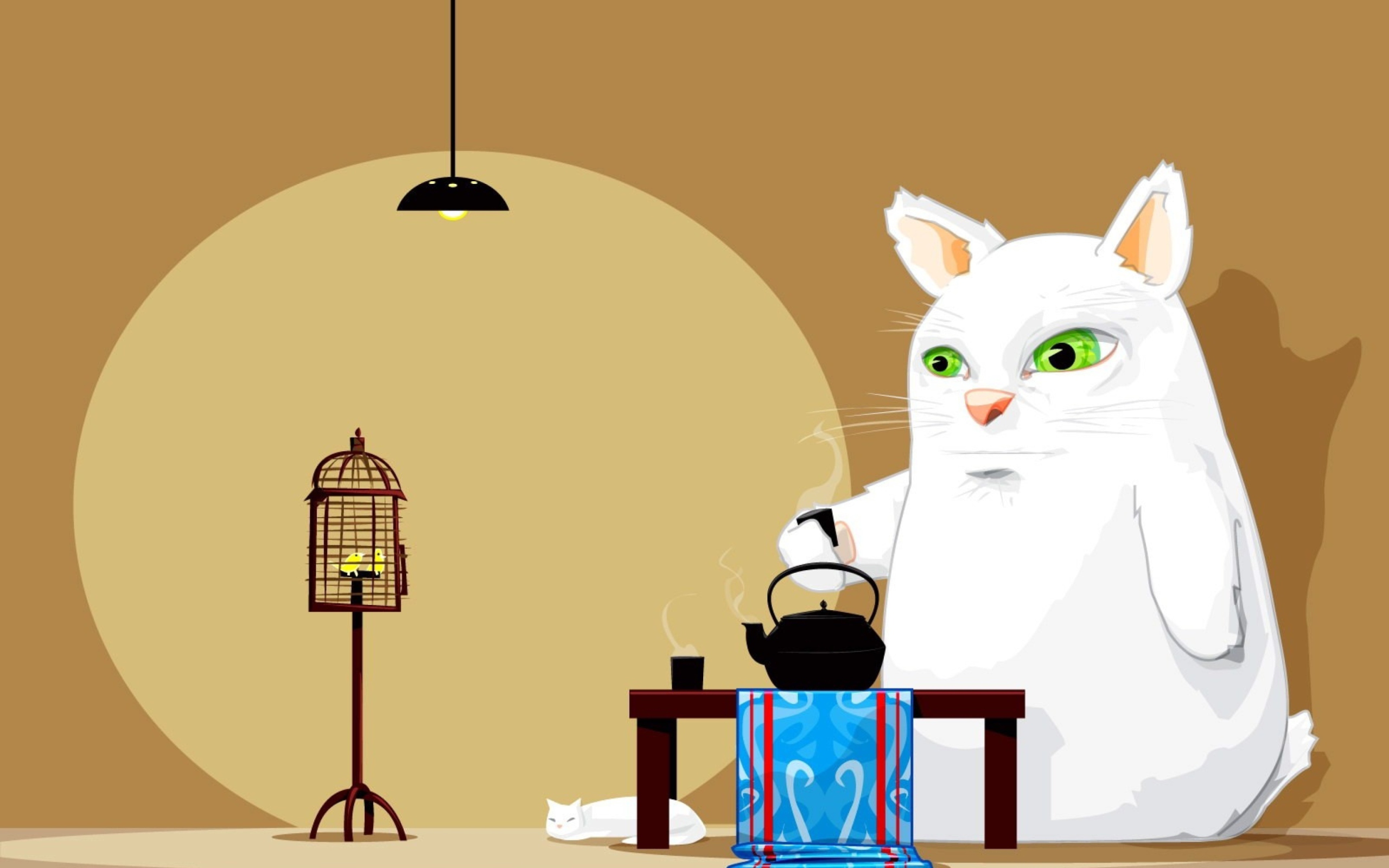 Tea Cat screenshot #1 2560x1600
