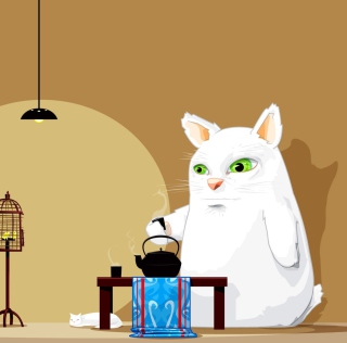 Tea Cat - Fondos de pantalla gratis para iPad Air