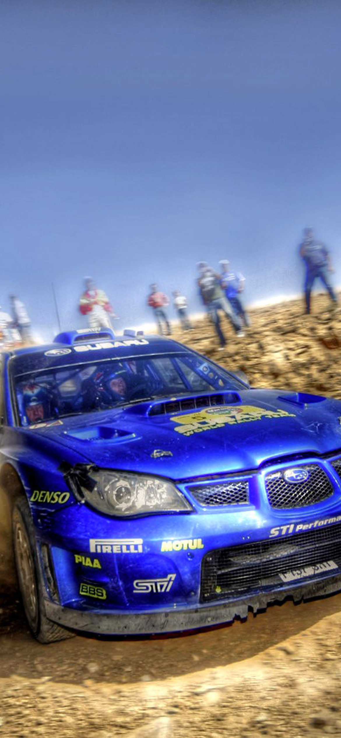 Rally Car Subaru Impreza screenshot #1 1170x2532