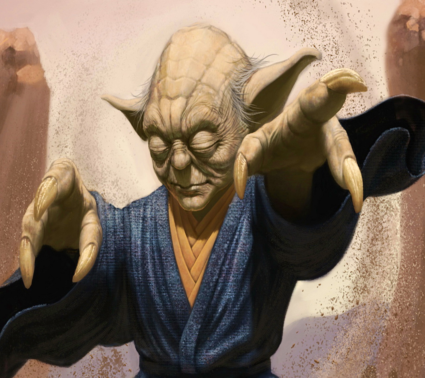 Fondo de pantalla Master Yoda 1440x1280