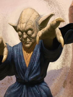 Das Master Yoda Wallpaper 240x320